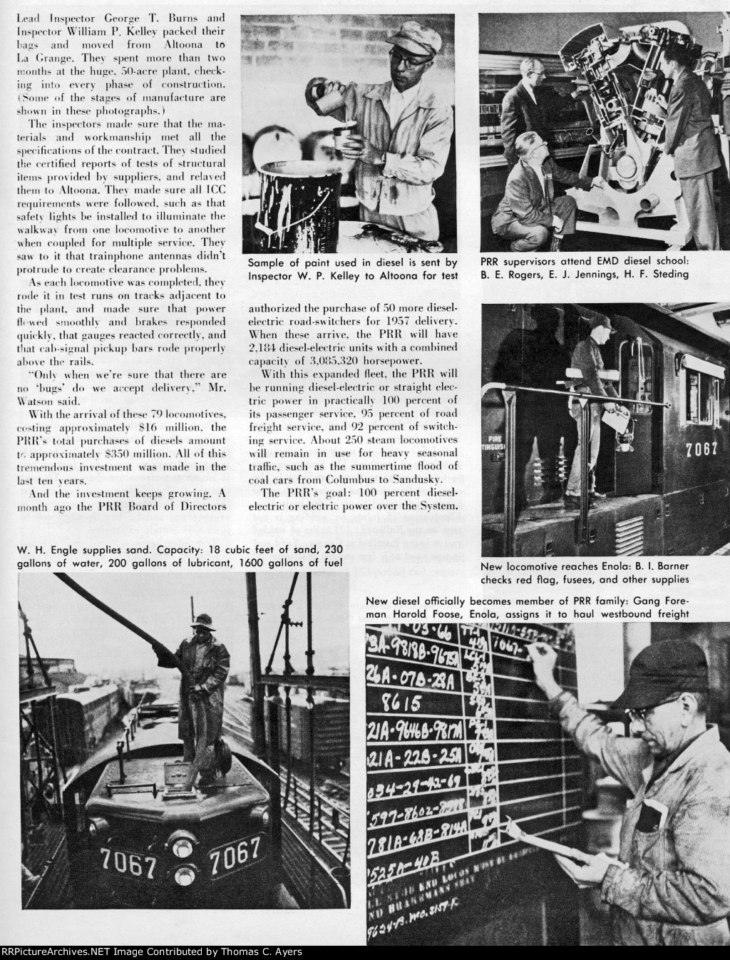 "79 More Workhorses Join Diesel Lineup," Page 7, 1956